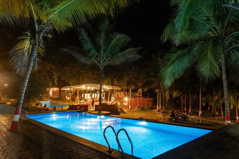 Infinity pool in Dandeli